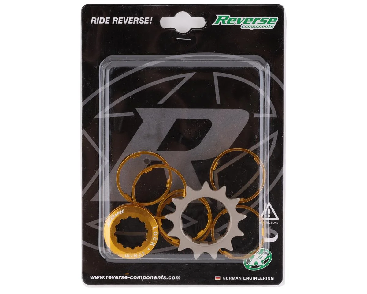 Reverse Components Single Speed Kit (Gold) (13T) - view 2